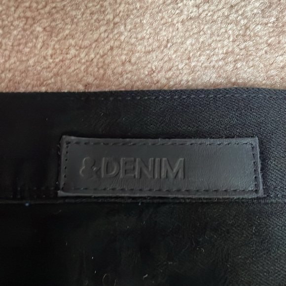 Men’s H&M &Denim black slim low waist jeans size 32/32 - Picture 4 of 6